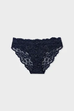 Culotte en dentelle irisée