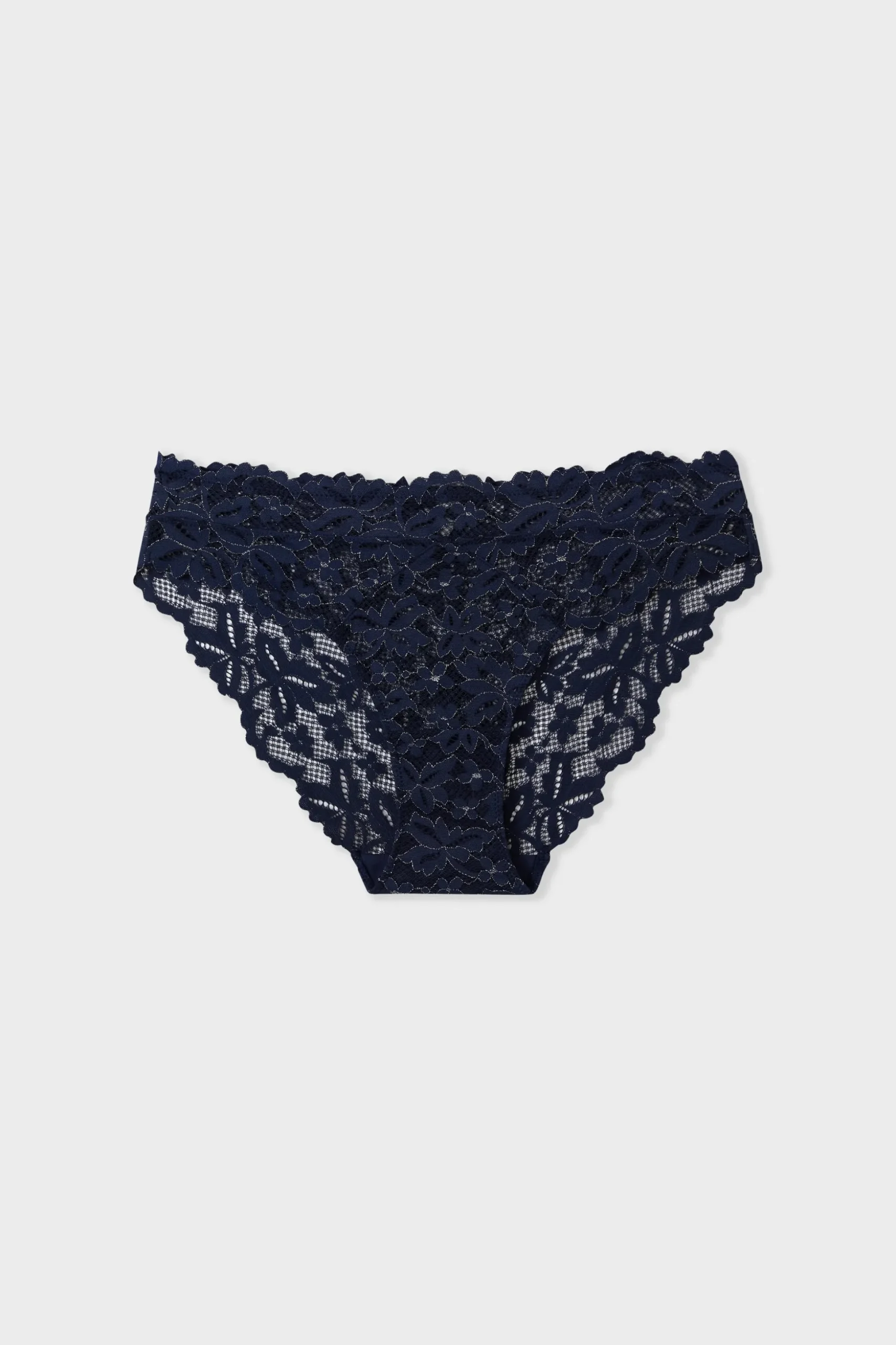 Culotte en dentelle irisée