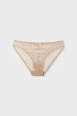 Culotte en dentelle irisée