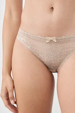 Culotte en dentelle irisée