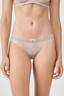 Culotte en dentelle irisée