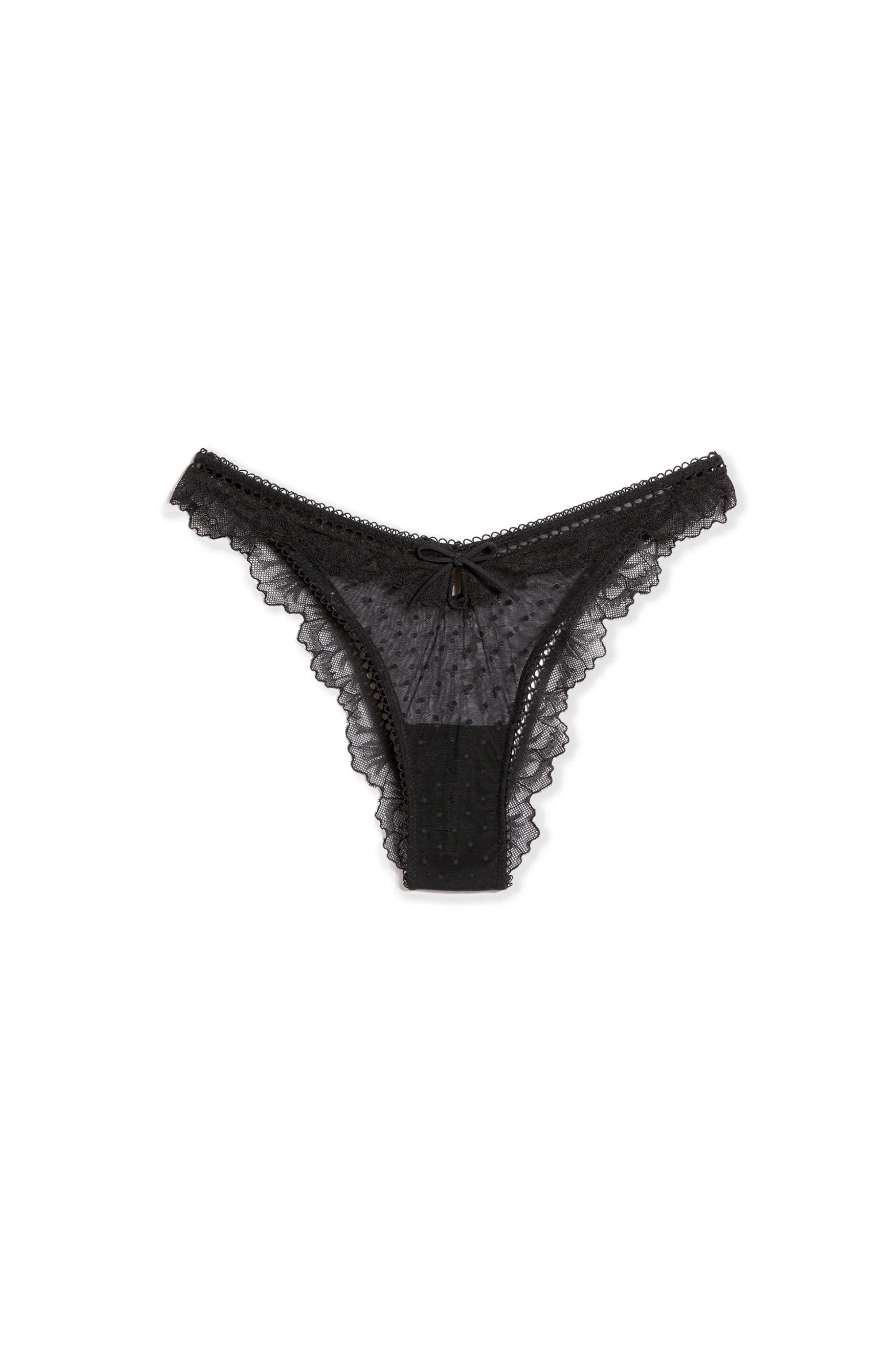 Culotte en tulle et dentelle