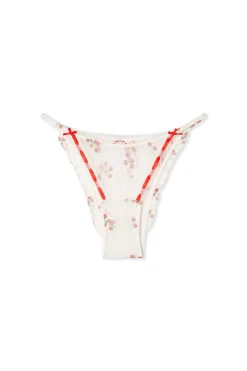Culotte en tulle à motifs