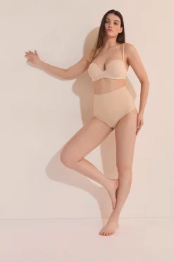 Culotte gainante taille haute - Maintien médium