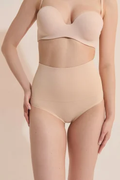 Culotte gainante taille haute - Maintien médium