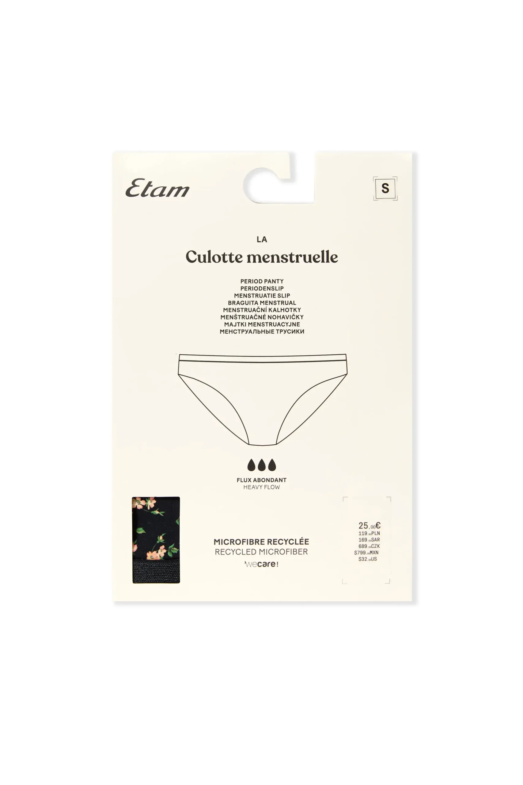 Culotte menstruelle - Flux abondant