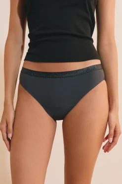 Culotte menstruelle taille haute - Flux abondant