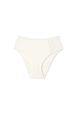 Culotte midi avec détails en dentelle