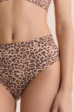 Culotte midi échancrée