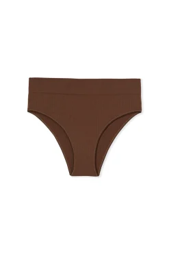 Culotte midi échancrée