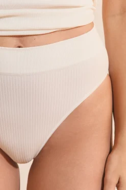Culotte midi échancrée