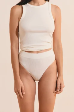 Culotte midi échancrée