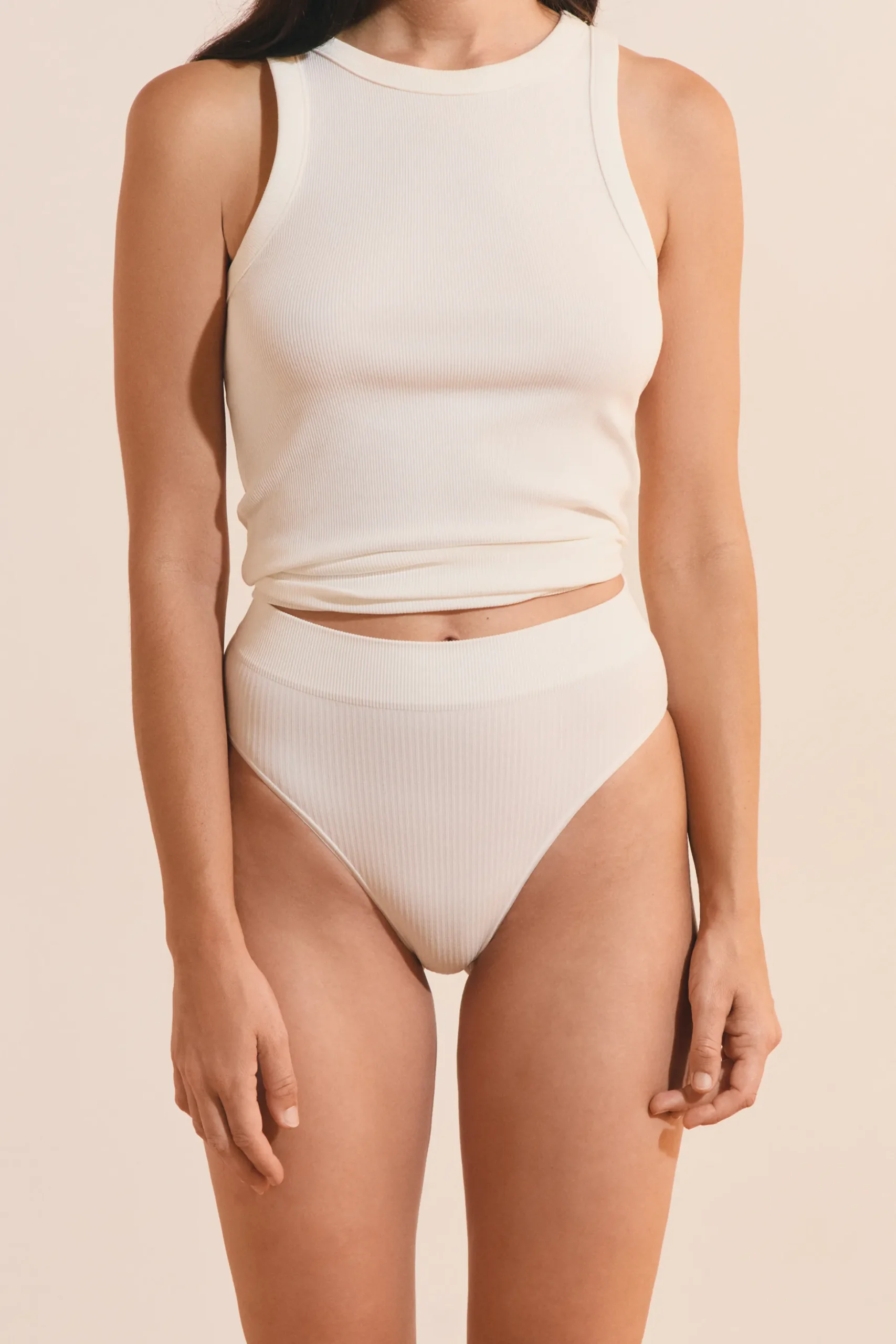 Culotte midi échancrée