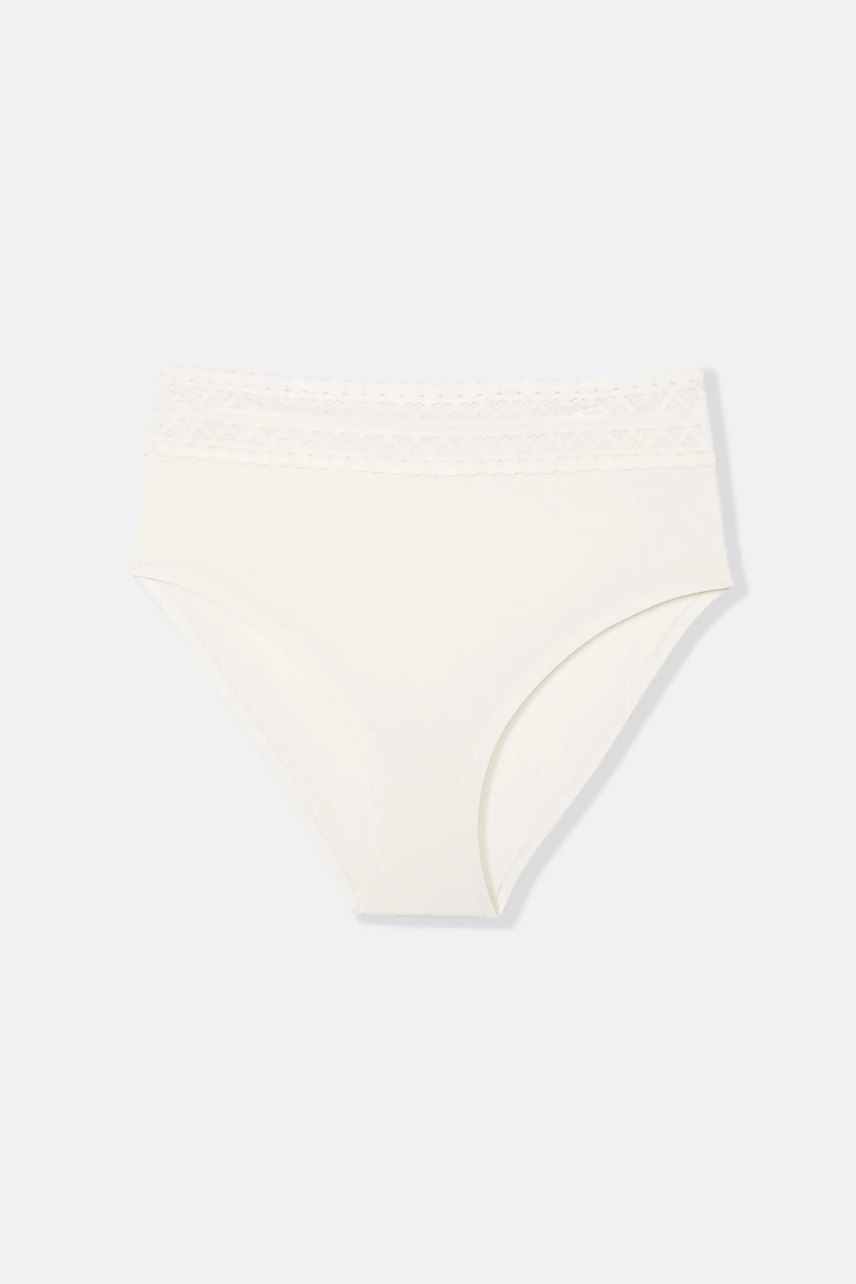 Culotte midi de maternité détails dentelle