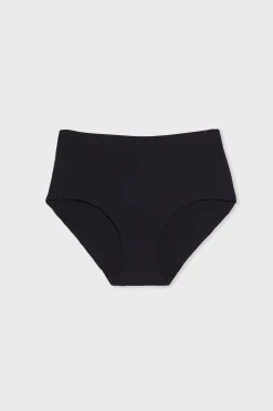 Culotte midi en microfibre