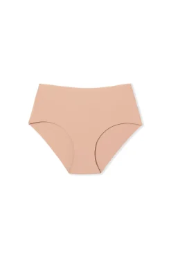 Culotte midi en microfibre