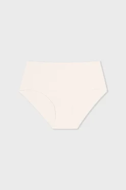 Culotte midi en microfibre