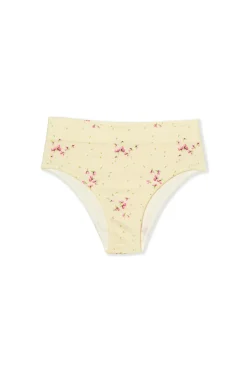 Culotte midi à motifs
