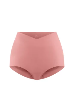 Culotte taille midi en microfibre effet push-up