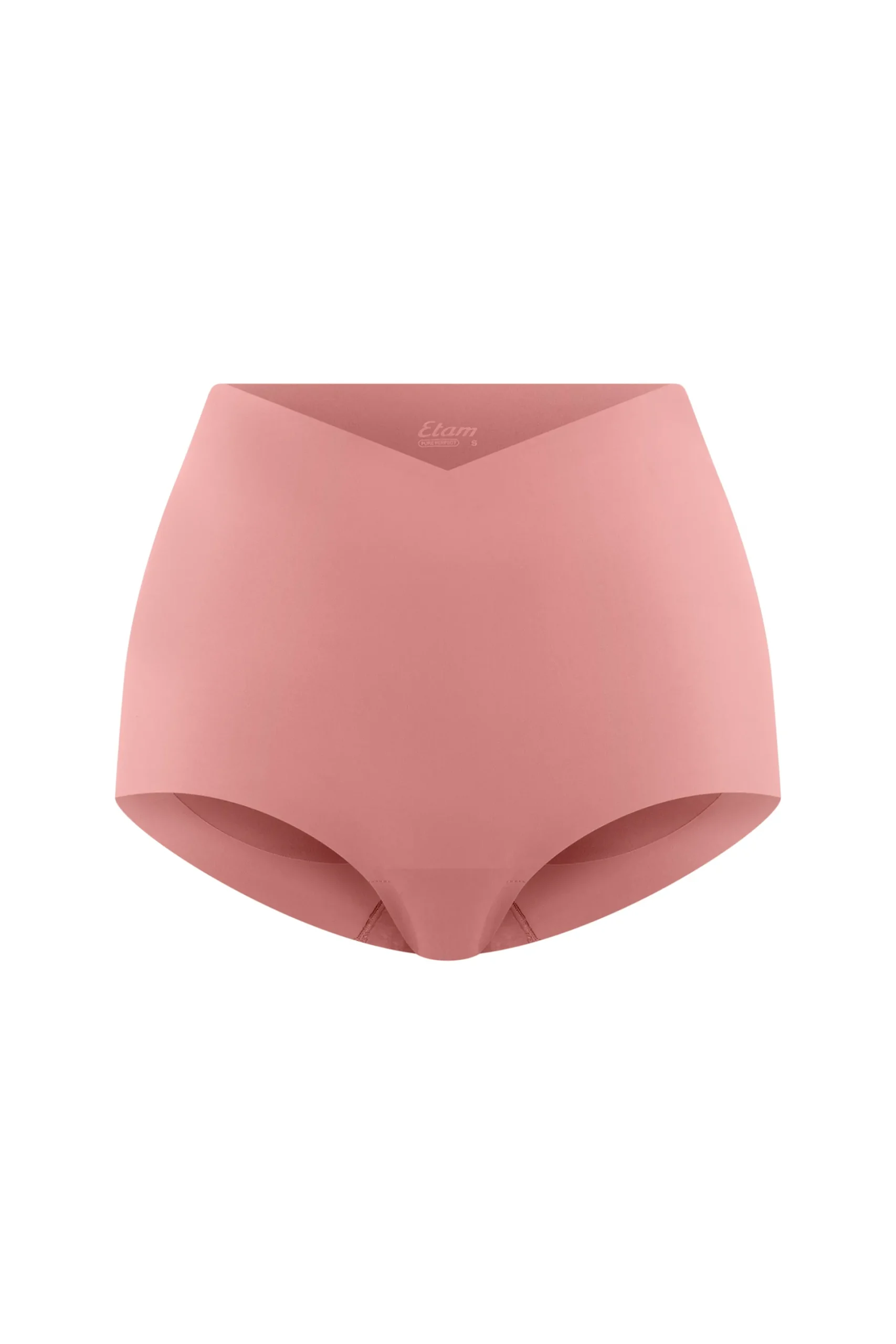 Culotte taille midi en microfibre effet push-up