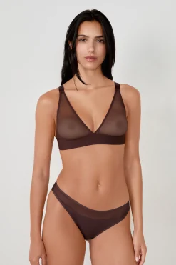 Culotte transparente en tulle