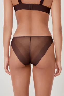 Culotte transparente en tulle