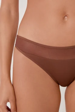 Culotte transparente en tulle