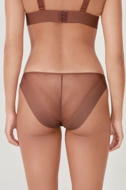 Culotte transparente en tulle