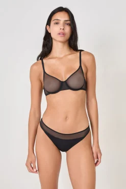 Culotte transparente en tulle