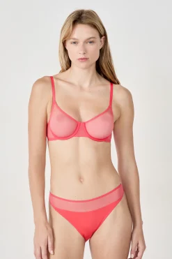 Culotte transparente en tulle