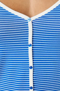 Débardeur de pyjama rayé