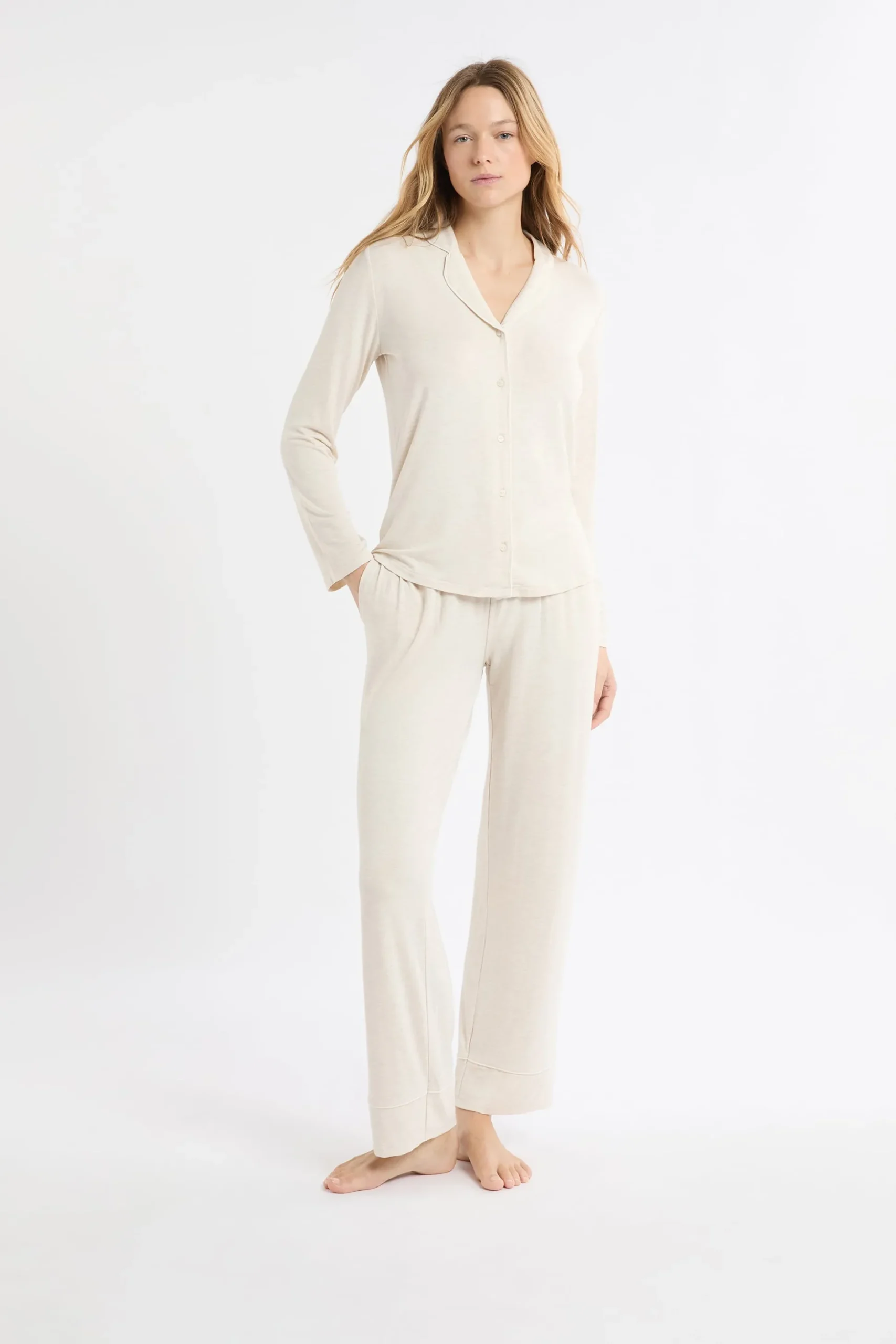 Ensemble de pyjama 2 pièces manches longues
