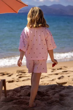 Ensemble de pyjama 2 pièces motifs fraises pour enfant