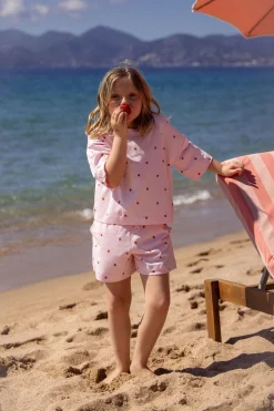 Ensemble de pyjama 2 pièces motifs fraises pour enfant