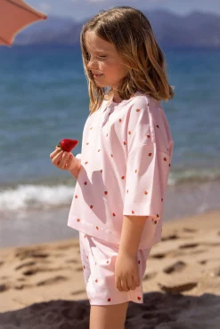 Ensemble de pyjama 2 pièces motifs fraises pour enfant