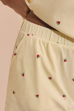 Ensemble de pyjama 2 pièces motifs pastèque