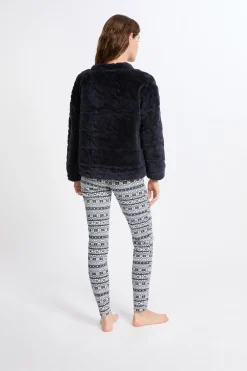 Ensemble de pyjama 2 pièces à motifs