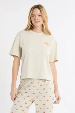 Ensemble de pyjama 2 pièces à motifs teckels