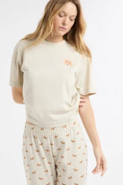 Ensemble de pyjama 2 pièces à motifs teckels