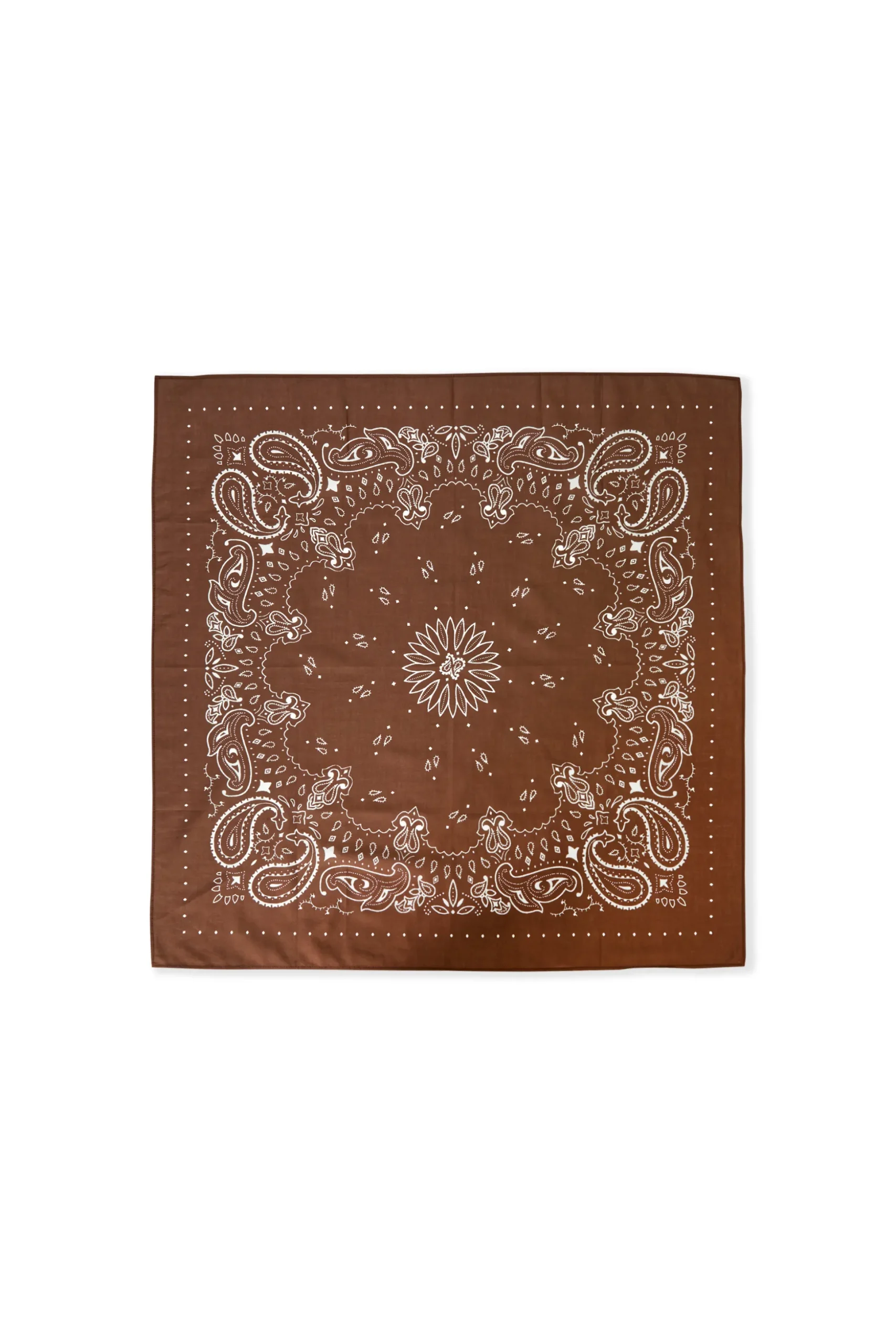 Foulard en coton à motifs