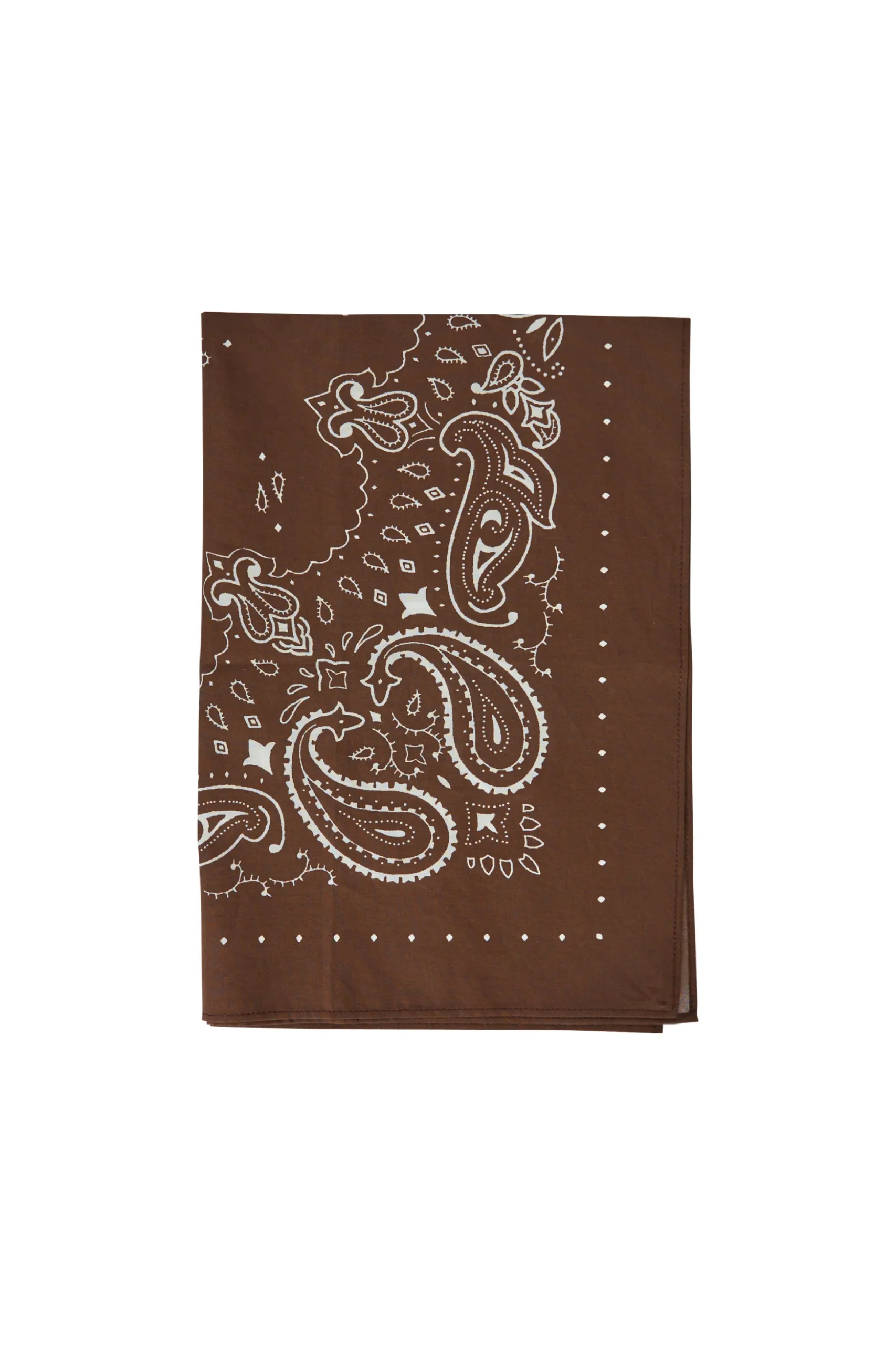 Foulard en coton à motifs