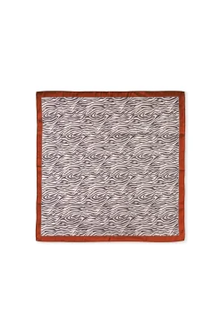 Foulard imprimé zèbre