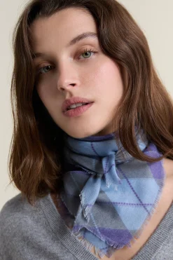 Foulard à motifs