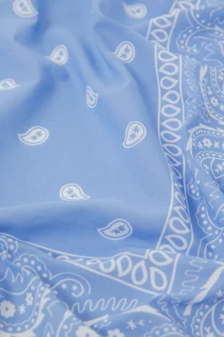 Foulard à motifs en coton