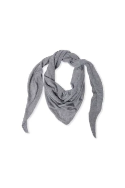 Foulard triangle en maille