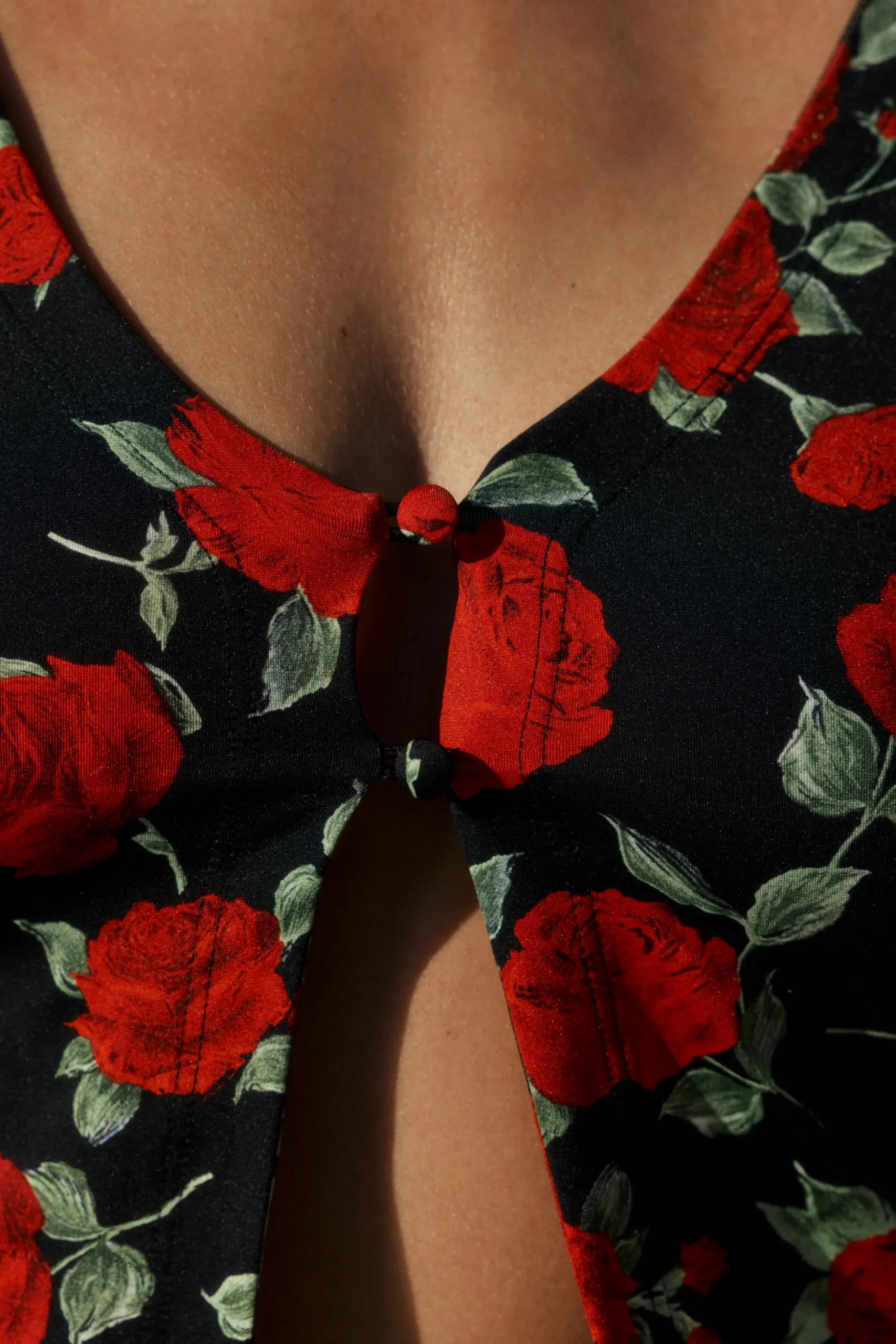 Gilet à motif floral