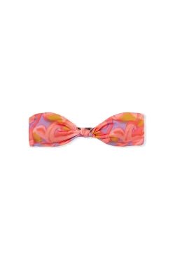 Haut de maillot de bain bandeau fleuri