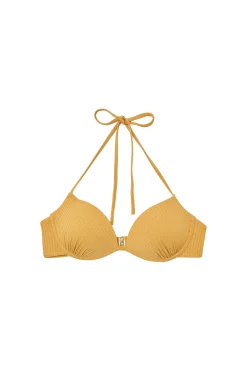 Haut de maillot de bain push-up pailleté