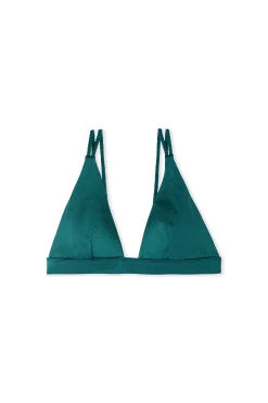 Haut de maillot de bain triangle à double bretelles