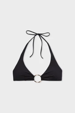 Haut de maillot de bain triangle avec détail bijou